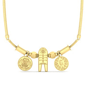 Thennamara Thoppai Thali Set with lakshmi kasu